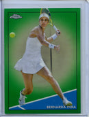 2021 Topps Chrome Tennis Bernarda Pera Green 19/75