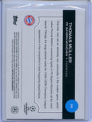 2024-25 Topps UEFA CC Thomas Muller Rain Drops