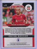 2021-22 Panini Prizm Premier League Thiago Alcantara Green Mojo Prizm