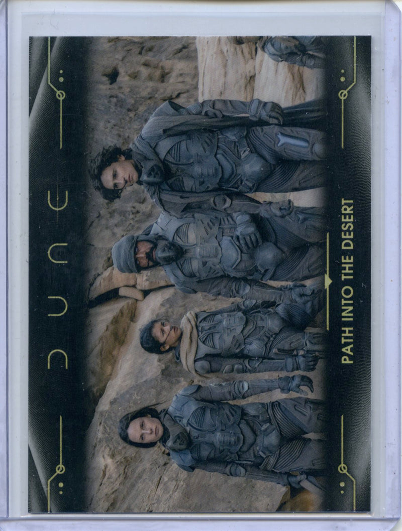 2024 Topps Dune Chrome Path Into The Desert Refractor