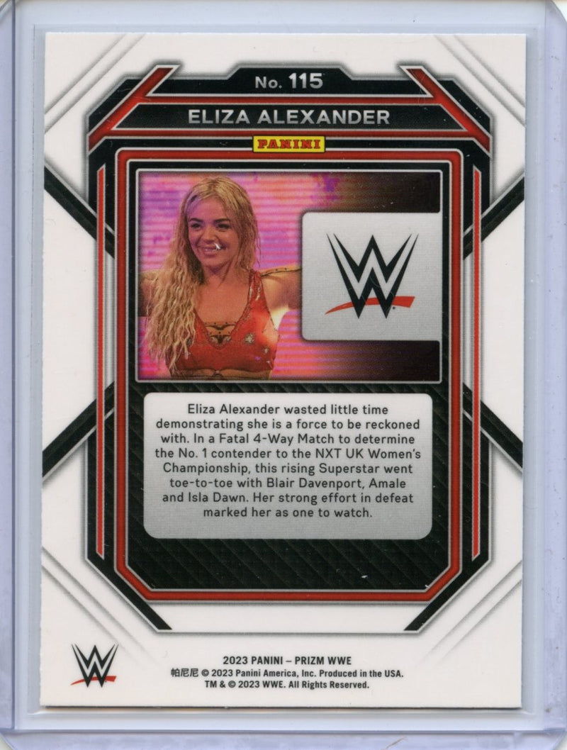 2023 Prizm WWE Eliza Alexander