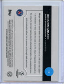2024-25 Topps Chrome UEFA Club Comps Ibrahim Mbaye Aqua Prism 30/199