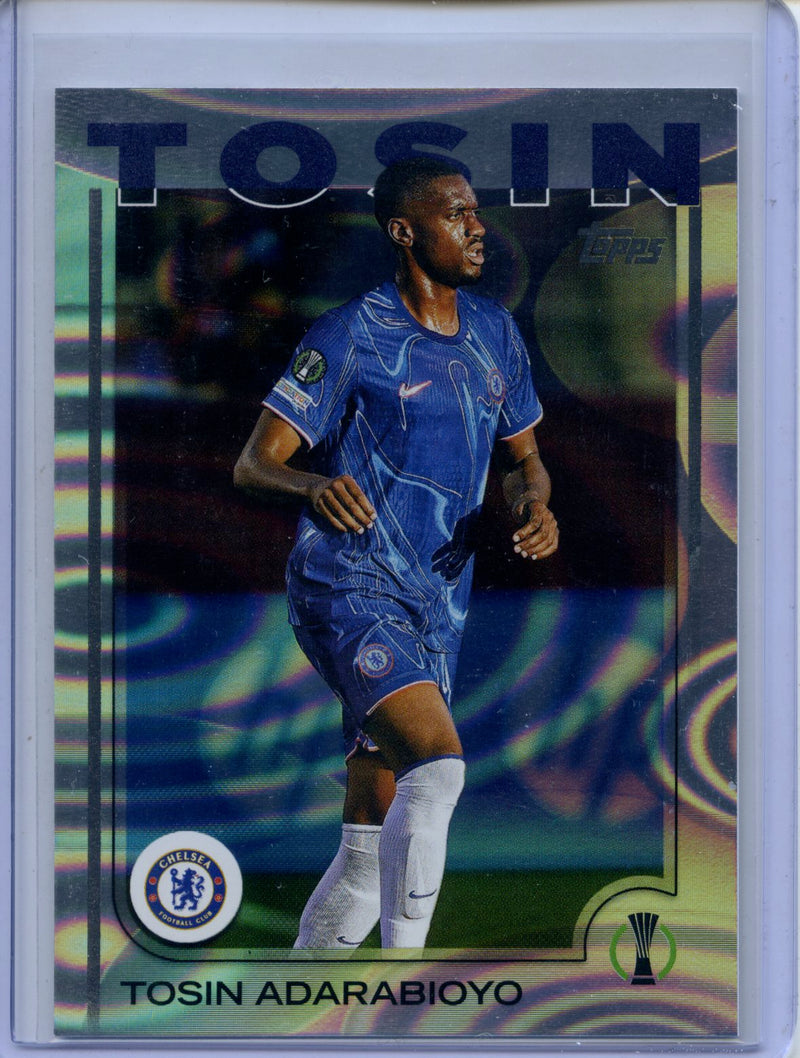 2024-25 Topps UEFA CC Tosin Adarabioyo Rain Drops