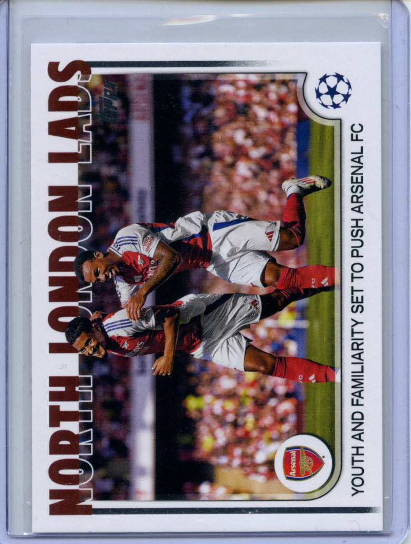 2024-25 Topps UEFA CC North London Lads