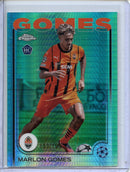 2024-25 Topps Chrome UEFA Club Comps Marlon Gomes Aqua Prism 153/199
