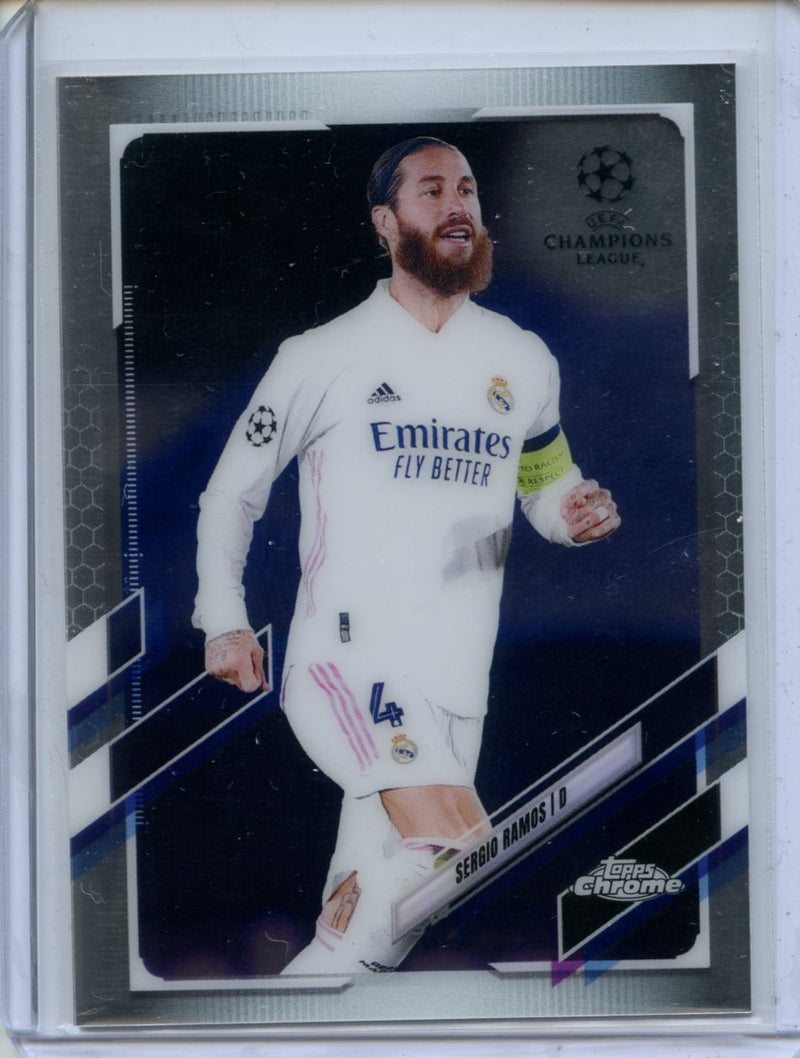 2020-21 Topps Chrome UEFA CL Sergio Ramos
