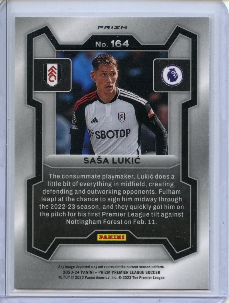 2023-24 Prizm Premier League Sasa Lukic Breakaway Prizm