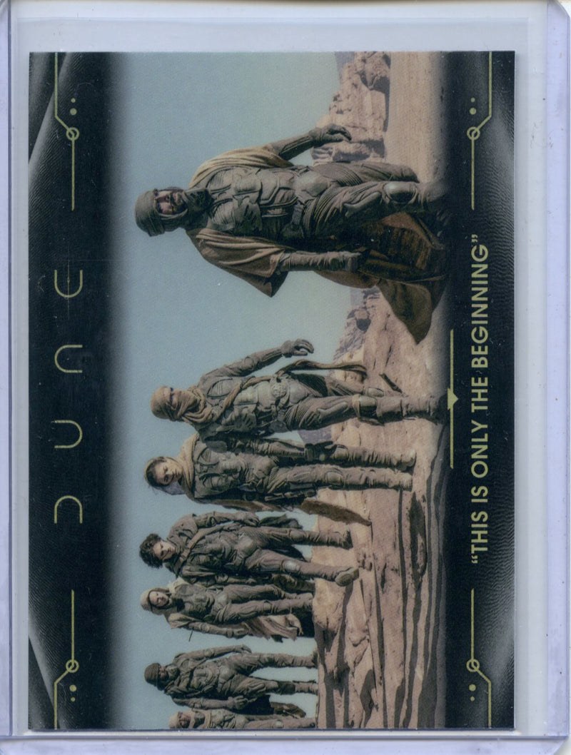 2024 Topps Dune Chrome "This Is Only The Beginning" Refractor