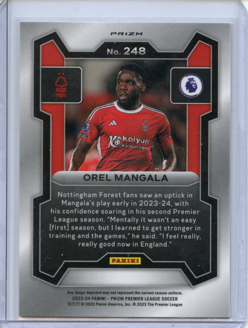 2023-24 Prizm Premier League Orel Mangala Breakaway Prizm