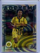 2024-25 Topps UEFA CC Karim Adeyemi Rain Drops