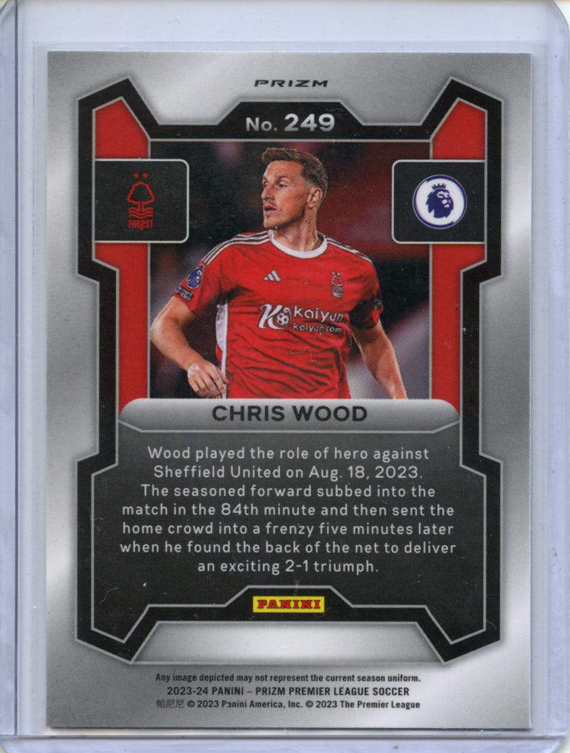 2023-24 Prizm Premier League Chris Wood Breakaway Prizm