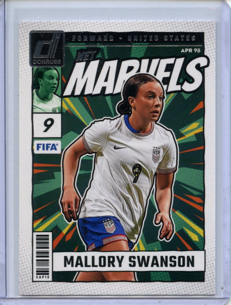 2024-25 Donruss Mallory Swanson Net Marvels Silver
