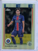 2024-25 Topps Chrome UEFA Club Comps Kang-in Lee Refractor