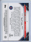 2023-24 Topps Chrome UEFA Cher Ndour Aqua Prism Refractor