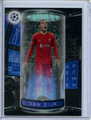 2022-23 Topps Chrome UEFA Virgil Van Dijk Specimens