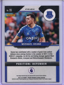 2021-22 Panini Prizm Premier League Michael Keane Green Mojo Prizm