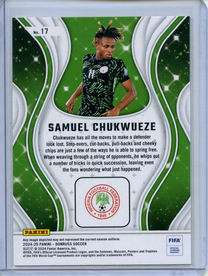 2024-25 Donruss Samuel Chukwueze Magicians