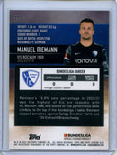 2021-22 Topps Bundesliga Stadium Club Chrome Manuel Riemann Purple Refractor 27/299