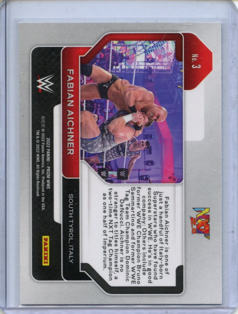 2022 Prizm WWE Fabian Aichner