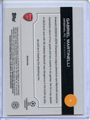 2024-25 Topps Chrome UEFA Club Comps Gabriel Martinelli Refractor