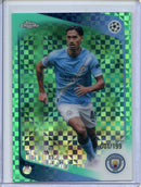 2025-26 Topps Chrome UEFA Club Comps Tijjani Reijnders Aqua X-Fractor 1/199
