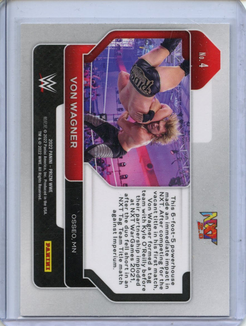 2022 Prizm WWE Von Wagner