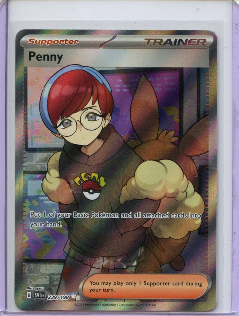 Pokemon TCG Scarlet & Violet Penny 239/198