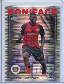 2024-25 Topps Chrome UEFA Club Comps Victor Boniface Pulsar