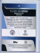 2025-26 Topps Chrome UEFA Club Comps Tijjani Reijnders Aqua X-Fractor 1/199