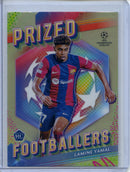 2023-24 Topps Finest UEFA Club Competitions Lamine Yamal Prized Footballers PF-8