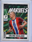 2024-25 Donruss Erling Haaland Net Marvels Silver