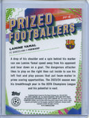 2023-24 Topps Finest UEFA Club Competitions Lamine Yamal Prized Footballers PF-8