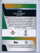 2025-26 Topps Chrome UEFA Club Comps Isco Pink X-Fractor 42/250