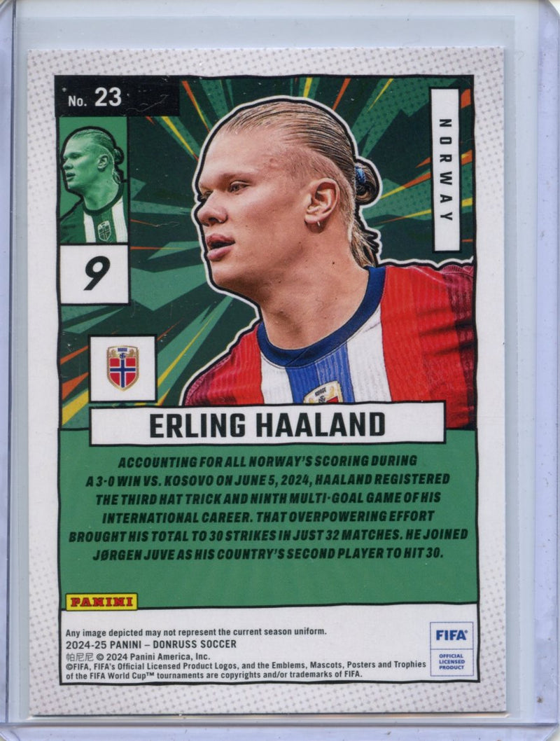 2024-25 Donruss Erling Haaland Net Marvels