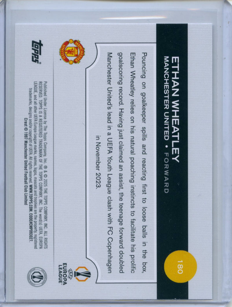 2024-25 Topps UEFA CC Ethan Wheatley