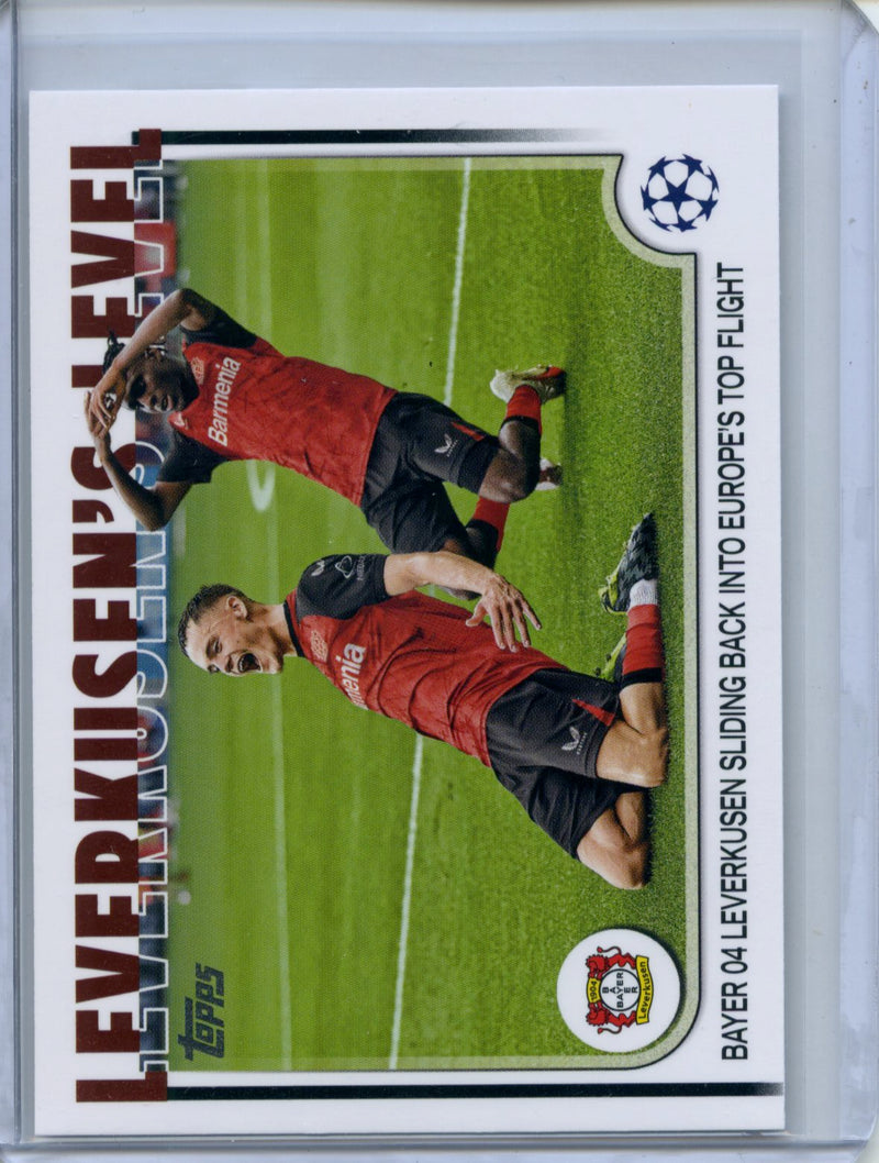 2024-25 Topps UEFA CC Leverkusen's Level