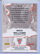 2025-26 Panini Pitch Kings Nico Williams Self Expression Violet 2/49