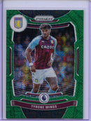 2021-22 Panini Prizm Premier League Tyrone Mings Green Mojo Prizm