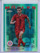 2024-25 Topps Chrome UEFA Club Comps Thomas Muller Aqua Prism 160/199