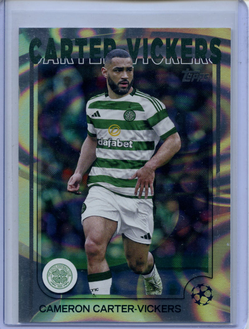 2024-25 Topps UEFA CC Cameron Carter-Vickers Rain Drops