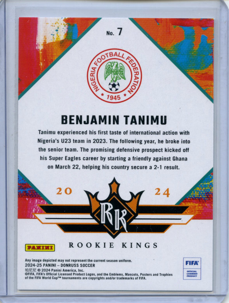 2024-25 Donruss Benjamin Tanimu Rookie Kings