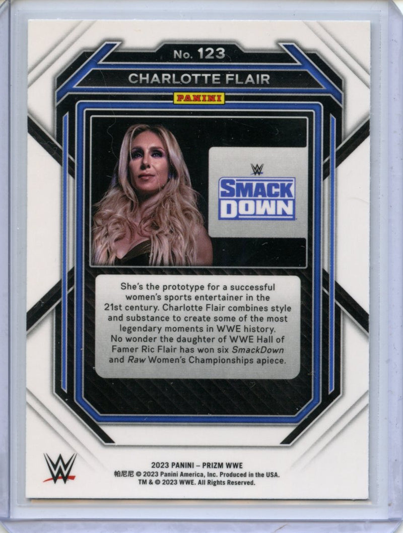 2023 Prizm WWE Charlotte Flair