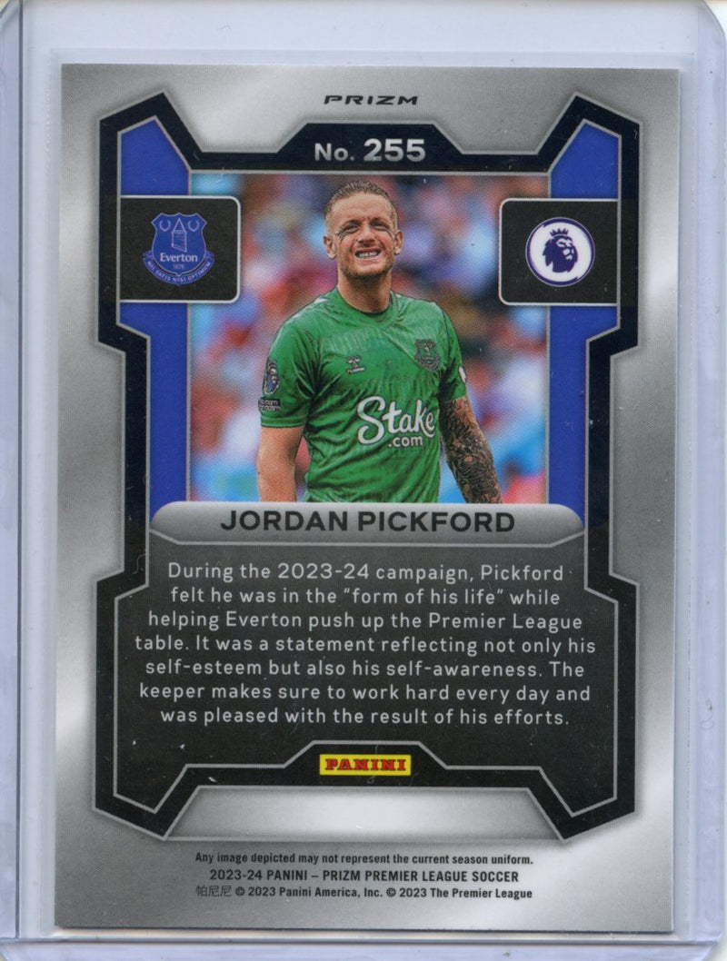 2023-24 Prizm Premier League Jordan Pickford Breakaway Prizm