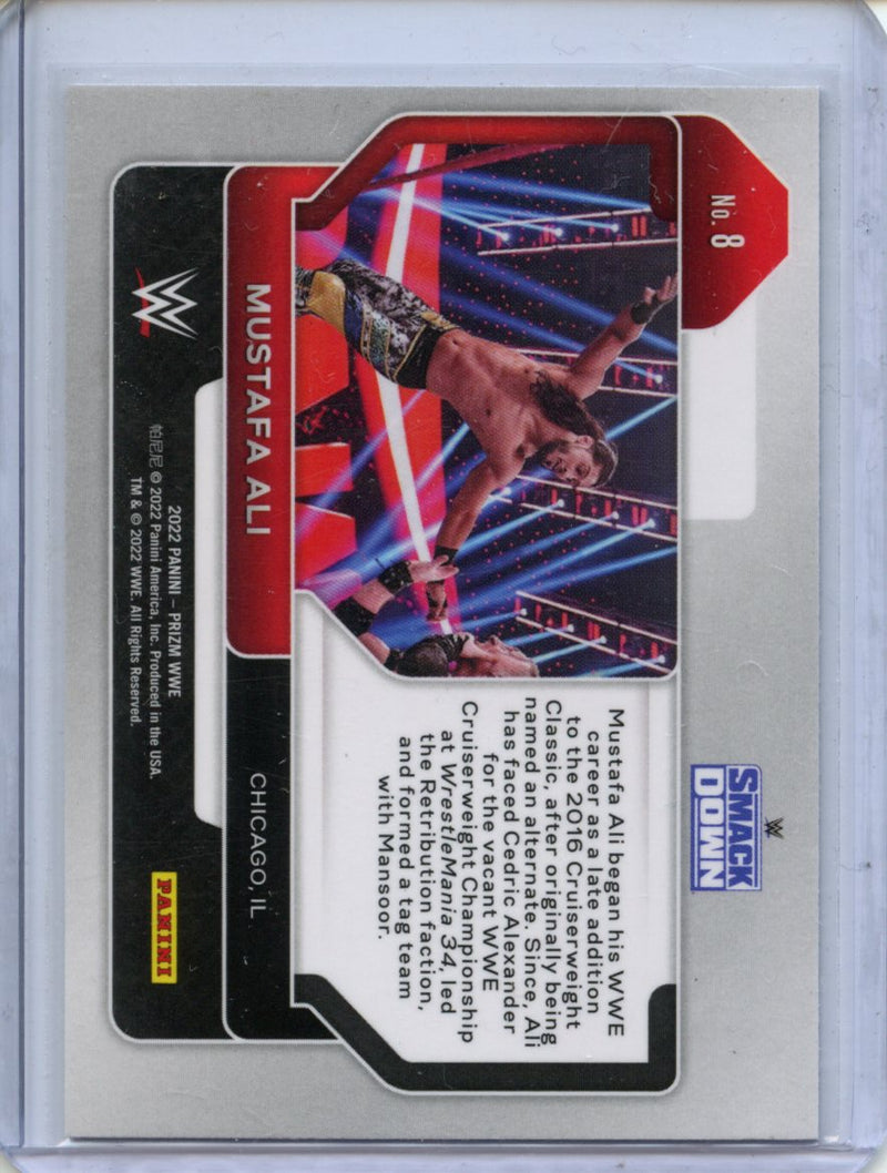 2022 Prizm WWE Mustafa Ali