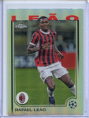 2024-25 Topps Chrome UEFA Club Comps Rafael Leao Refractor