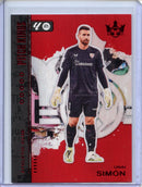 2025-26 Panini Pitch Kings Unai Simon Ruby 12/199