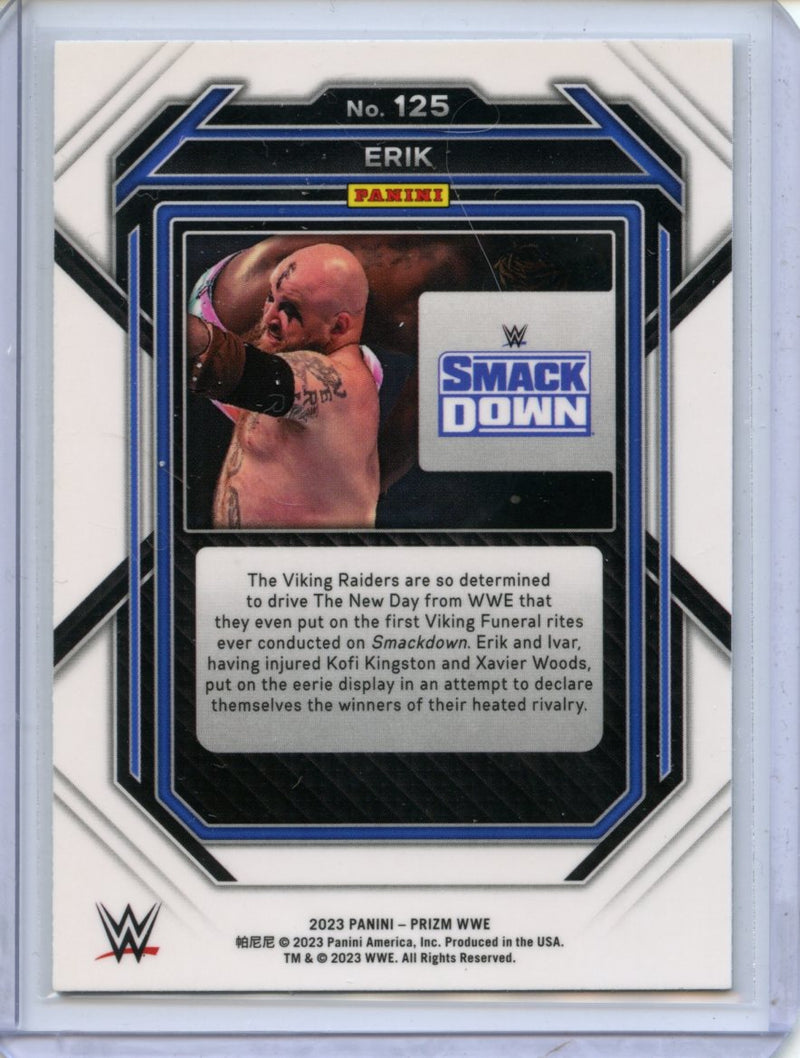2023 Prizm WWE Erik