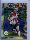2024-25 Topps UEFA CC Tygo Land Rain Drops