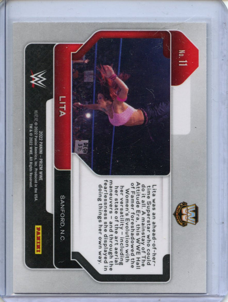 2022 Prizm WWE Lita