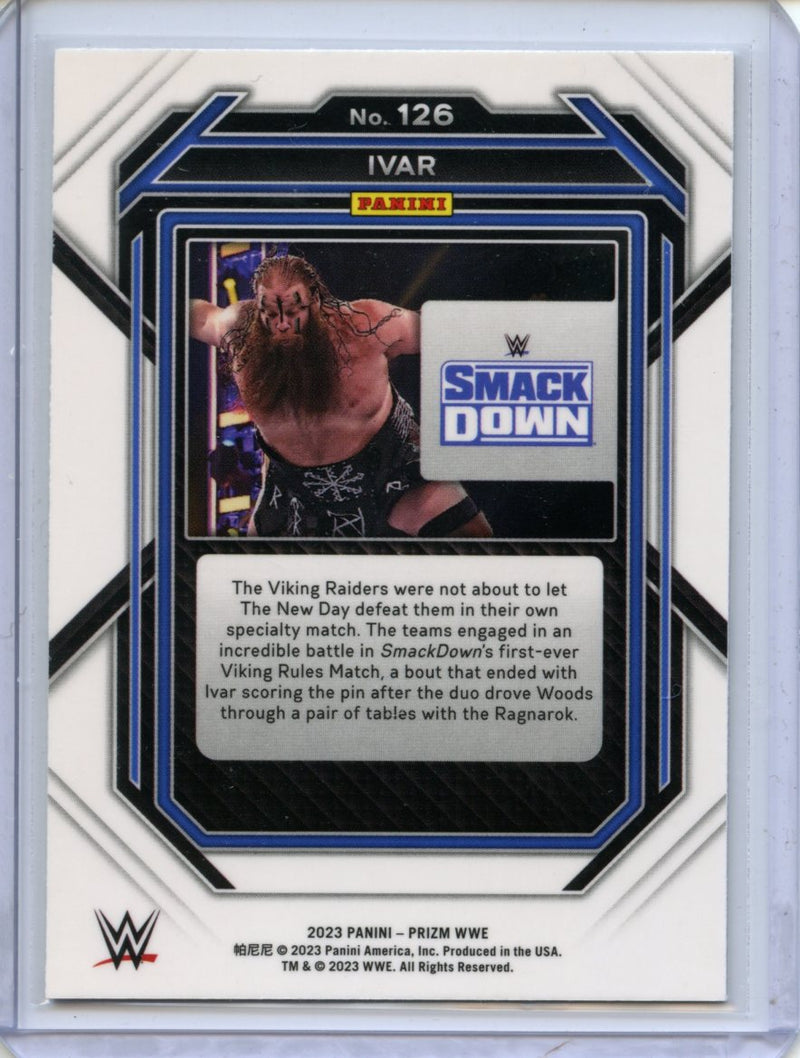 2023 Prizm WWE Ivar